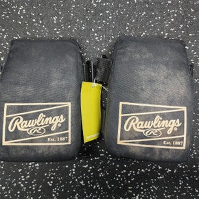 Used Rawlings KNEE SAVER BB/SB Catchers Knee Savers Black 11849-S000011056