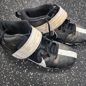 Used Nike TROUT FASTFLEX BB/SB Cleats Black Youth 09.5 11849-S000027026