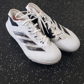 Used Adidas ADIZERO IMPACT BB/SB Cleats White Senior 7 11849-S000029289