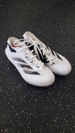 Used Adidas ADIZERO IMPACT BB/SB Cleats White Senior 7 11849-S000029289