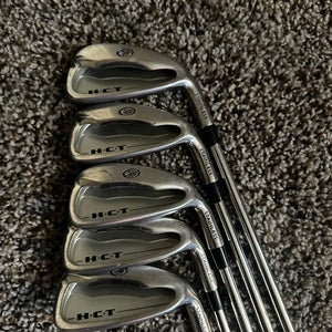 Men's Top Flite Tour Right Handed Iron Set Regular Flex 5 Pieces Steel Shaft (Used)
