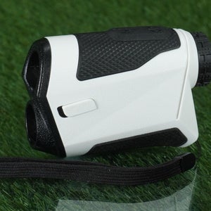 SLOPE RANGEFINDER W/SLOPE GOLF RANGE FINDER USB CHARGING W/ CORD, WHITE / BLACK