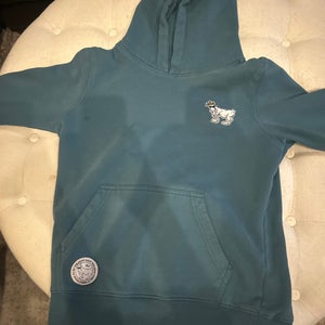 GOAT USA youth extra large hoodie dark green