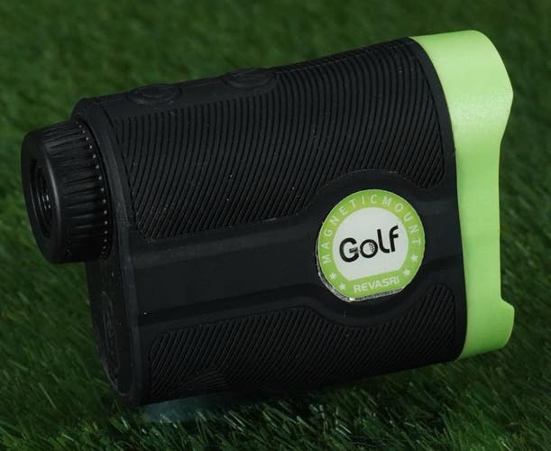 REVASRI SLOPE RANGEFINDER GOLF RANGE FINDER, FLAG LOCK & USB CHARGING + CORD!