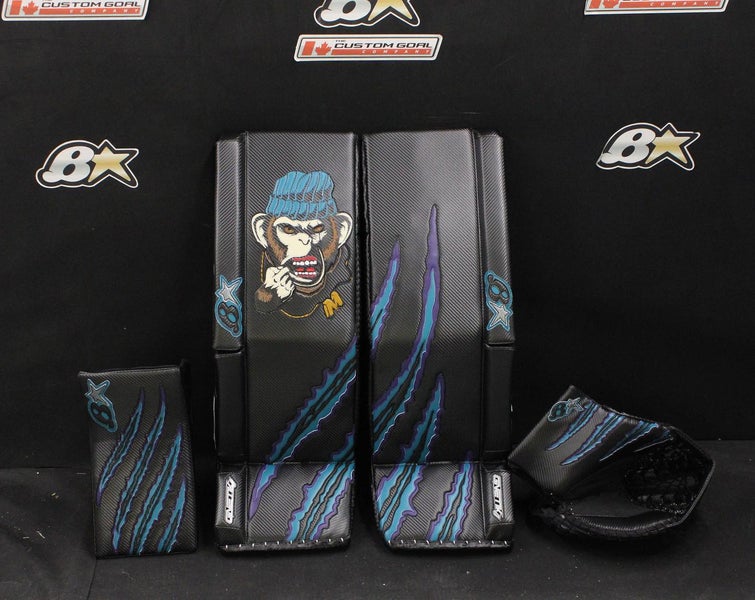 Brian’s GNetik V Pro Custom Goalie Set – Mint Condition – Full Custom Spec