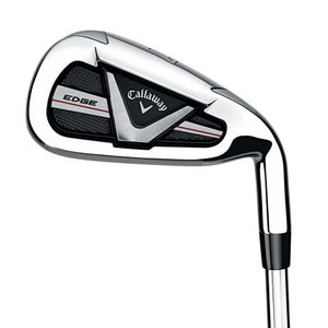 LEFT HANDED CALLAWAY EDGE 9 IRON STEEL REGULAR STANDARD CALLAWAY EDGE STEEL