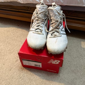 White Unisex Size M 9.0 (W 10.0) Adult New Balance Freeze 4.0 (Used)