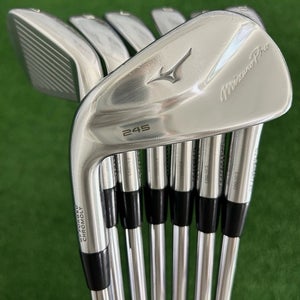LH Mizuno Pro 245 Forged Iron Set 4-P / Dynamic Gold 115 Stiff