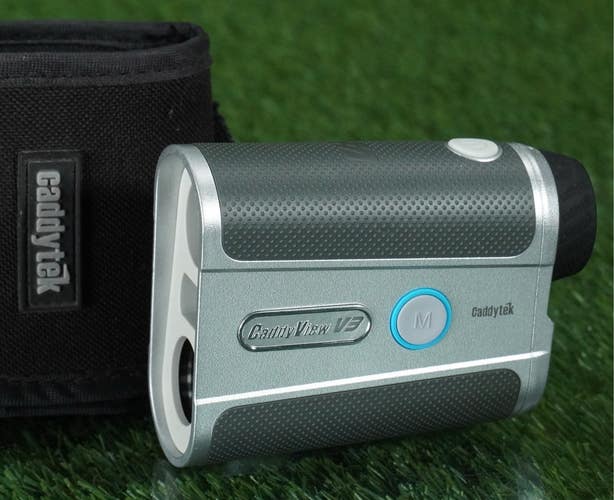 CADDYTEK CADDY VIEW V3 RANGEFINDER GOLF RANGE FINDER SLOPE 6X MAGNIFICATION