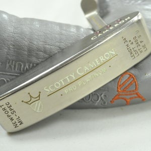 Titleist 1999 Scotty Cameron Pro Platinum Newport Mil-Spec 35" Putter RH #193336