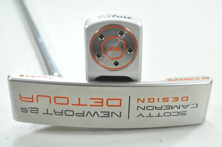 Titleist 2006 Scotty Cameron Detour Newport 2.5 34" Putter Right Steel # 195030
