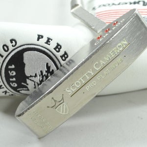 Titleist 1999 Scotty Cameron Pro Platinum Newport 2 Mid Slant 35" Putter #194487