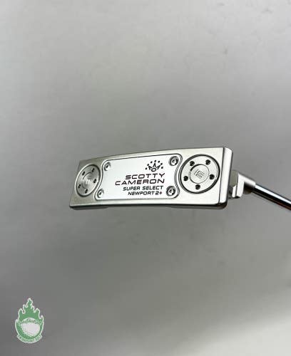 Used Titleist Scotty Cameron Super Select Newport 2 Plus 34" Putter Steel Golf