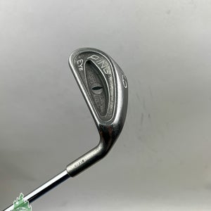 Used RH Ping Black Dot Karsten Eye 9 Iron ZZ Lite Stiff Flex Steel Golf Club