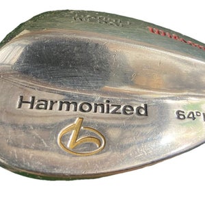 Wilson Golf Harmonized Trouble Wedge 64* Lob RH Stiff Steel 35" Nice Wrap Grip
