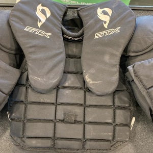 Black STX Chest Protector | Youth Size: Medium