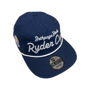 NEW 2025 Men's New Era Ryder Cup The Golfer Navy Adjustable Snapback Hat
