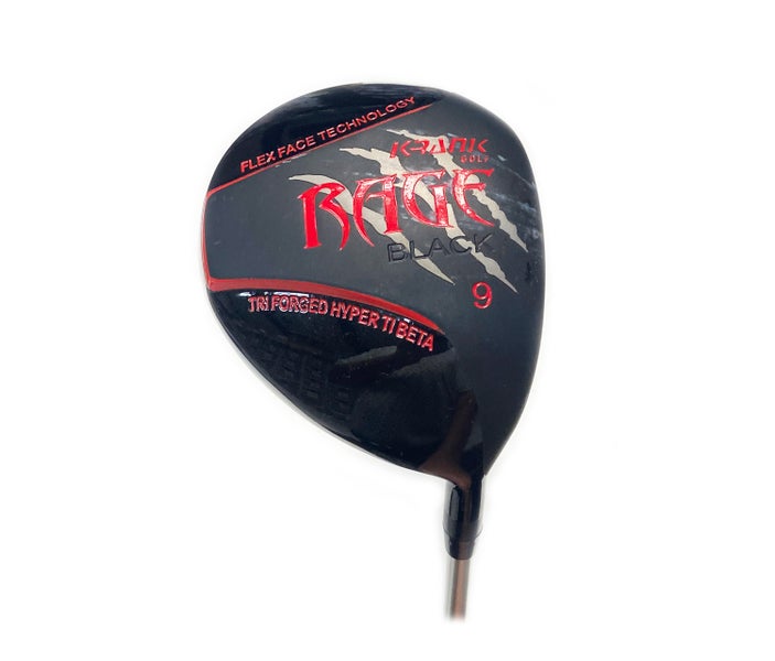 KRANK RAGE Black 9* Driver Graphite Claymore MX48 X Flex
