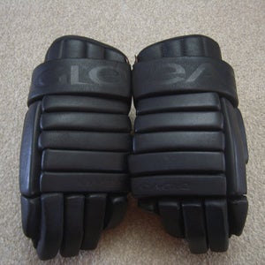 Excellent Condition Rare Eagle Full Leather H35 Senior Hockey Gloves 15" Black
