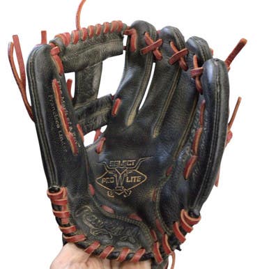 Used Rawlings SELECT PRO LITE BB/SB Glove RH Throw Black And Wine Red 11 1/2" 11760-S000078418