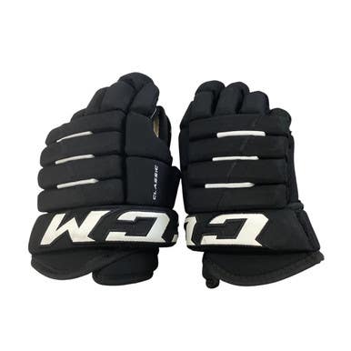 Used CCM CLASSIC Senior Gloves Black 12" 11760-S000078387