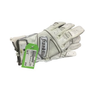 Used Franklin BB/SB Batting Gloves White XL 11760-S000078288