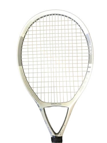 Used Wilson N CODE N1 Adult Tennis Racquet White 4 1/4" 11479-S000398349