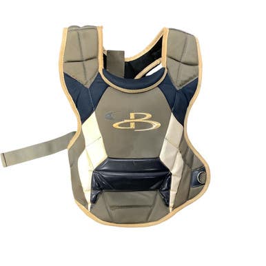 Used Bombah CHEST PROTECTOR Catchers Chest Protector Navy Blue Adult 11479-S000398272