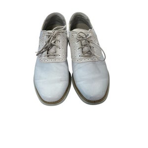 Used Foot Joy Mens Golf Shoes White Senior 9.5 11479-S000398257