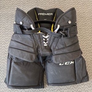 Used CCM PREMIER Inter Goalie Pant Black SM 11858-S000077100