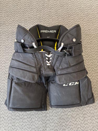 Used CCM PREMIER Inter Goalie Pant Black SM 11858-S000077100