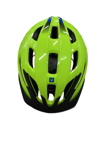 Used Bontrager SOLSTICE Bike Helmet Neon Green One Size 11613-S000163495
