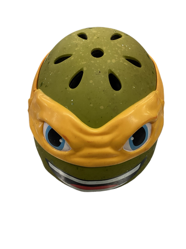 Used NINJA TURTLES HELMET Bike Helmet Green SM 11613-S000163496