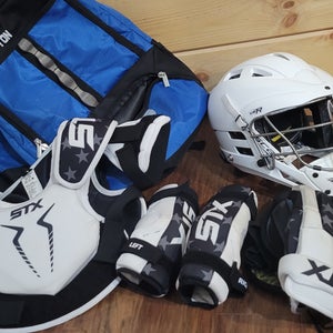 Youth STX Starter Kit (Used) with Cascade Helmet