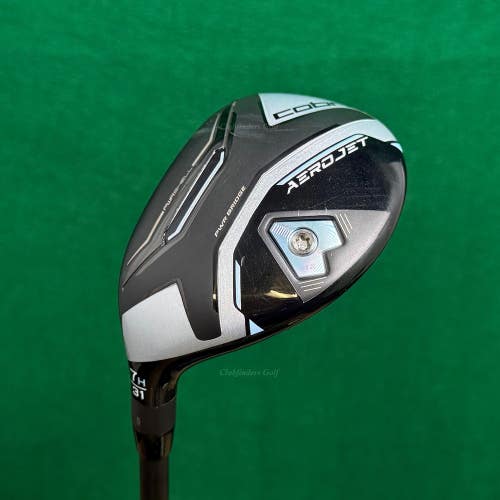 LH Lady Cobra AeroJet 31 7 Hybrid KBS PGI 55-L Graphite Ladies w/HC