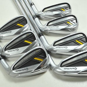TaylorMade RocketBladez 4-PW Iron Set Regular Flex Right 85g Steel # 198973