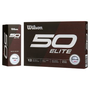 New WILSON 50 ELITE WH 12 PK 11884-WILWG2007301