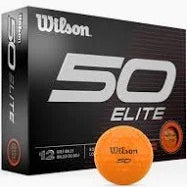 New WILSON 50 ELITE ORG 12 PK 11884-WILWG2007303