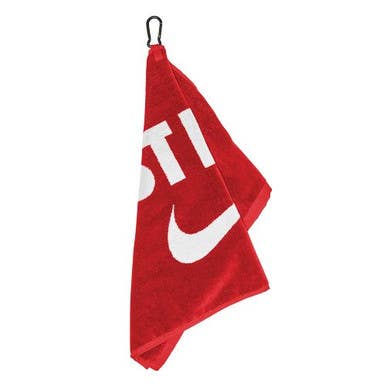 New NIKE GOLF TOWEL RED 11884-ENI1000765610