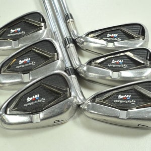TaylorMade M4 Japan Model 5-PW Iron Set Stiff Flex Right Reax 90g Steel # 199048