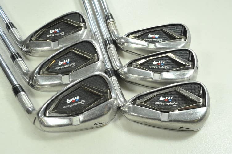 TaylorMade M4 Japan Model 5-PW Iron Set Stiff Flex Right Reax 90g Steel # 199048