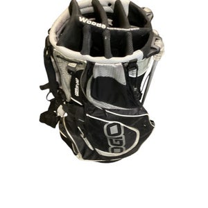 Used Ogio WOODE OZONE Womens Stand Bag Black 11884-S000048509