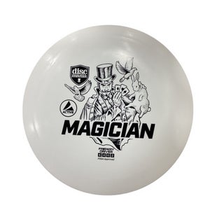 Used Discmania MAGICIAN Disc Golf Driver White 11884-S000048489
