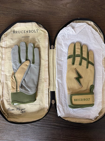 NEW Bruce Bolt Batting Gloves - Military Series