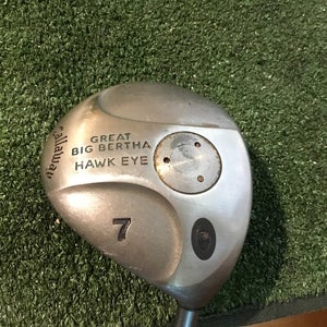 Callaway Ladies Great Big Bertha Hawkeye 7 Wood Gems UL Graphite Shaft (40.75)