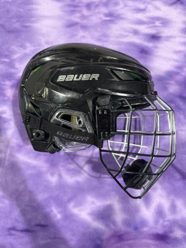 Black Small Bauer Hyperlite Helmet (Used)