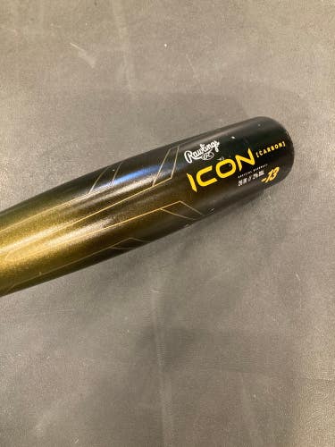 Rawlings Icon Composite Bat USSSA Certified (-13) 13 oz 26" (Used)