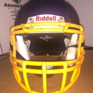 USED RIDDELL SPEED ADULT HELMET - MEDIUM - FLAT PURPLE METALLIC