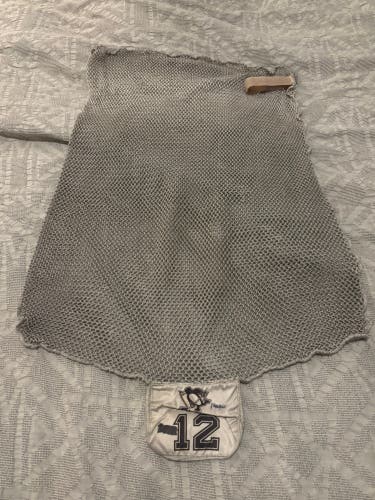 Pittsburgh Penguins NHL Pro Stock Laundry Bag Gray #12