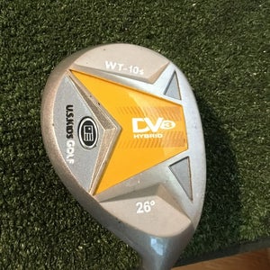 USKG Junior DV3 WT-10s Ultralight 26* Hybrid UL63 K-Flex Graphite Shaft (38)